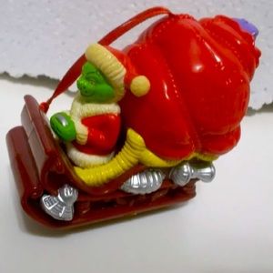 How the Grinch Stole Christmas Movie Ornament - Grinch's Sleigh & Toys